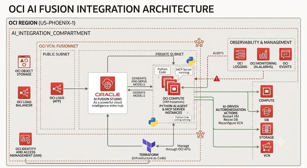 OCI AI Fusion Integration